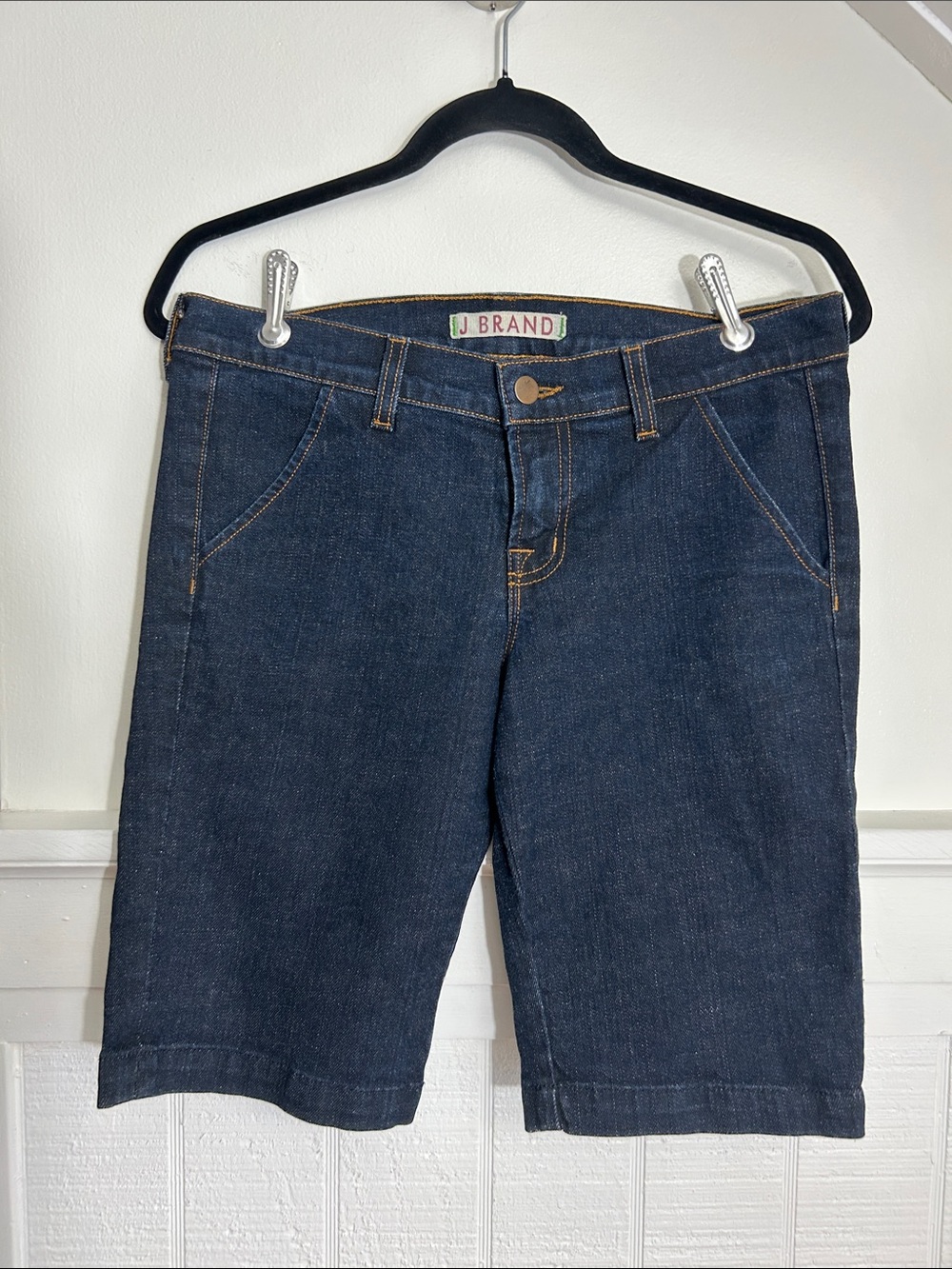 J Brand Dark Denim Jean Shorts size 25